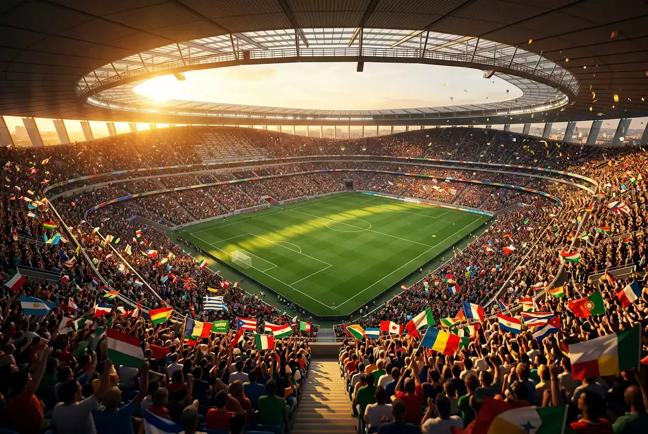 2026-os labdarúgó-világbajnokság fogadási központ - stadion légkör